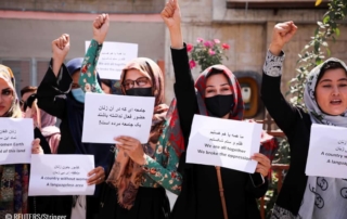 Manifestació de Dones a Afganistan. Amnistia Internacional.