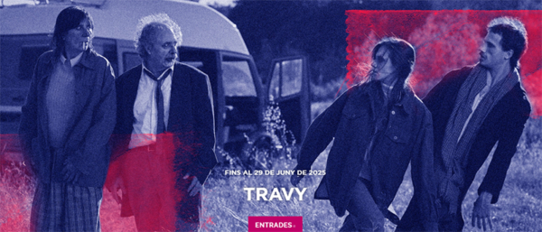 Travy, obra sobre la familai Pla,al Poliorama (Barcelona)
