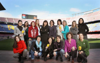 Dones periodistes esportives a la radio. Dones a les Ones