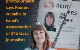 Valerie Zik, fotoperiodsta de REUTERS