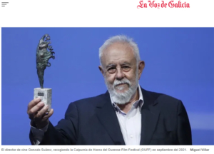 Gonzalo Suarez, Goya Honor 2026_ la voz de Galicia