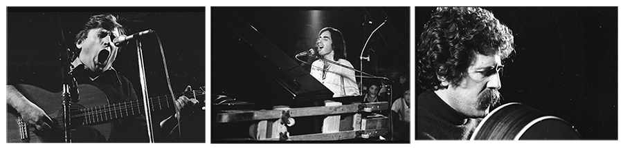 Fa 50 anys, 3 cantants, fotos, Aymerich, Armengol i Fabregas